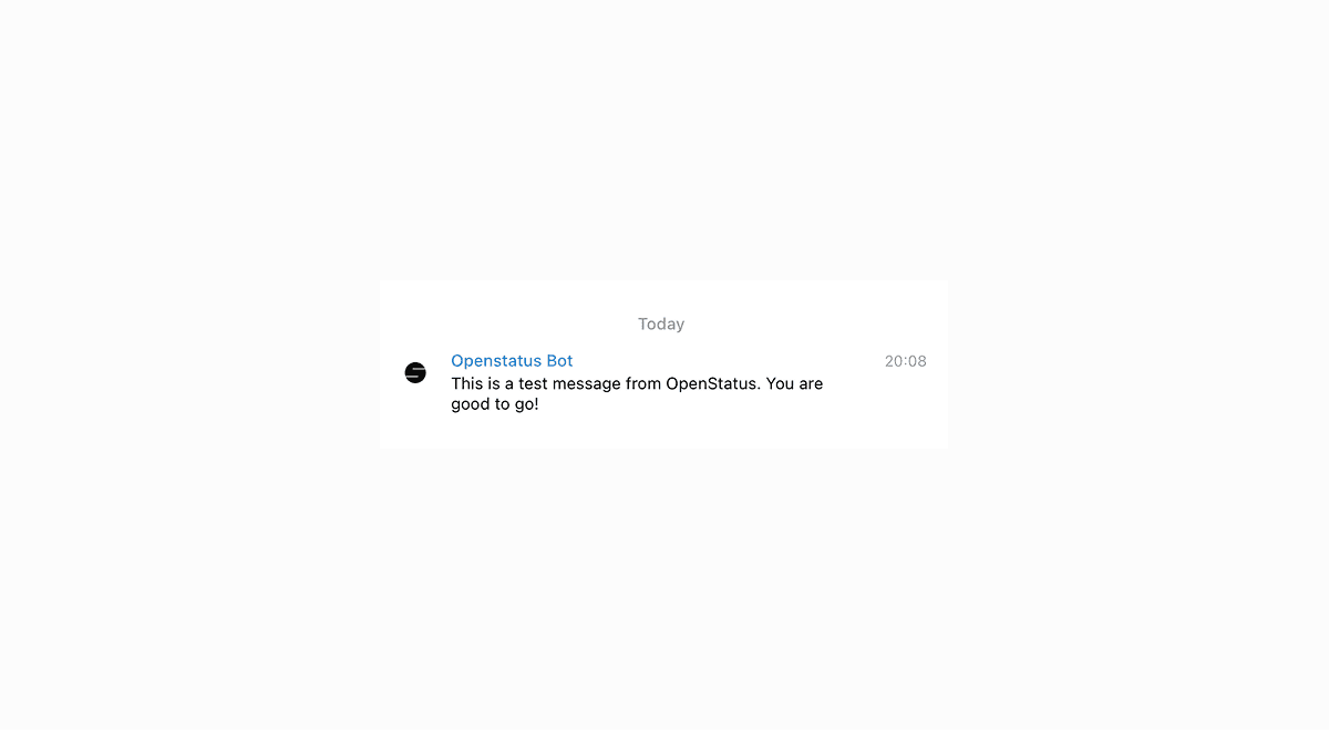 Telegram Bot Integration